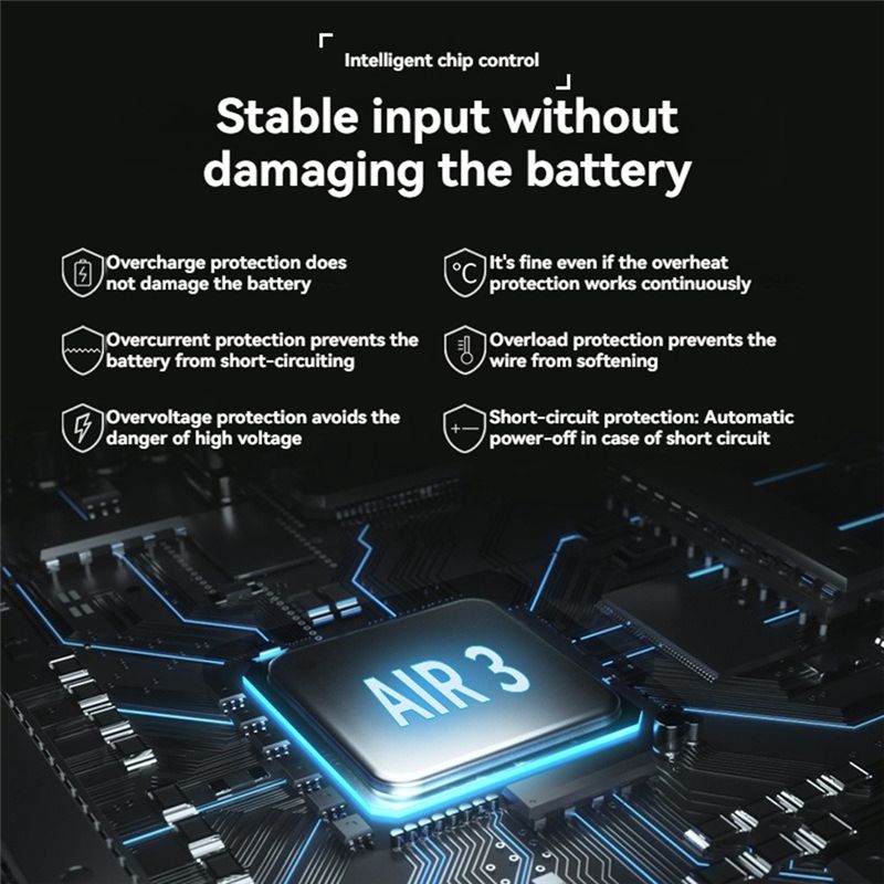 Drone Battery Smart - Bateria Digital Clássica 6 em 1