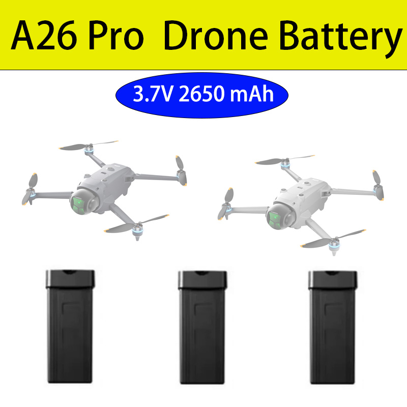 Drone Battery Plate - Bateria A26 PRO RC Drone 3.7V