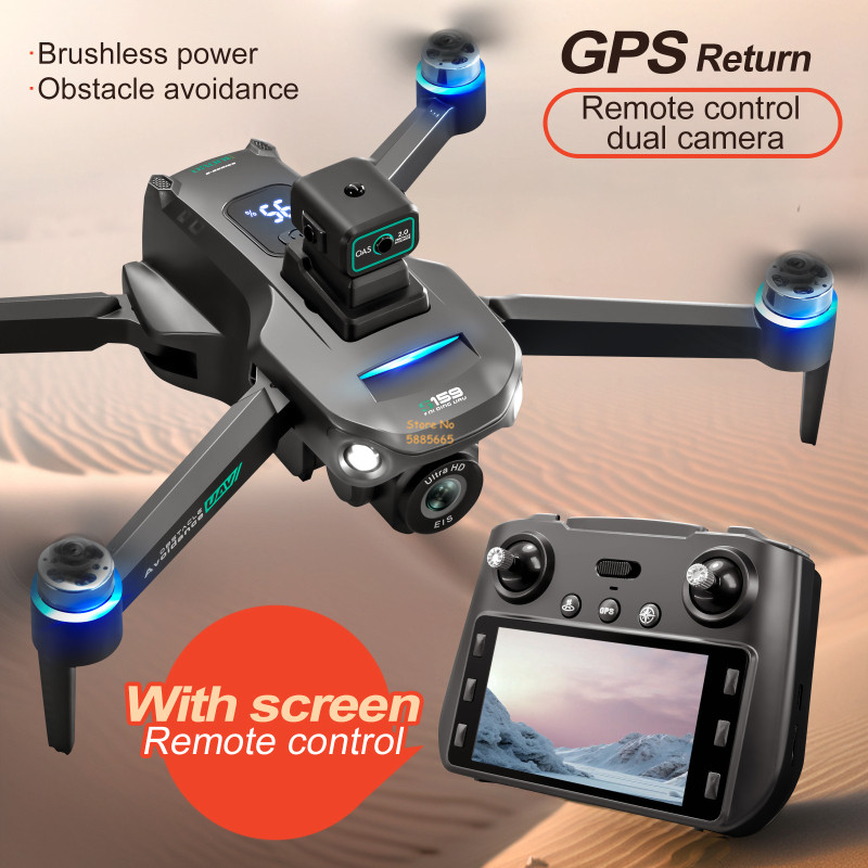 8k câmera dupla 5g wifi fpv co - Drone Battery Box avaliação e preço