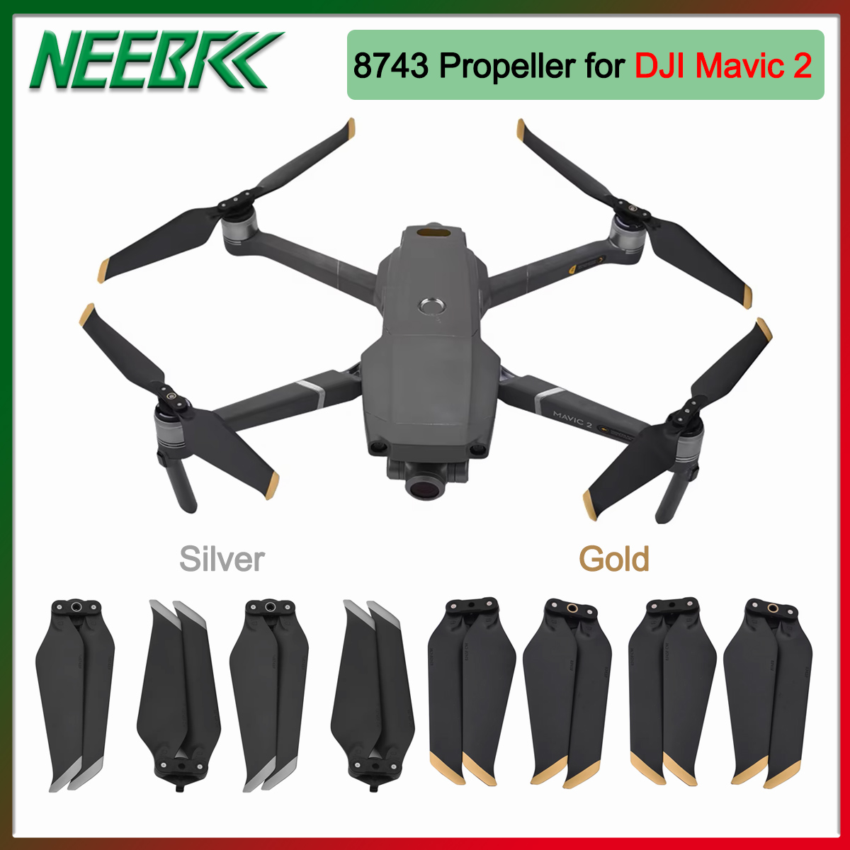 4/8 pces 8743 hélice adereços  - Drone Battery Smart avaliação e preço