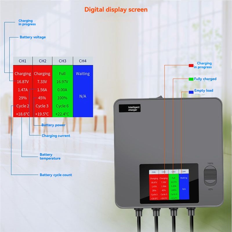 Bateria Digital Clássica 6 em  - Drone Battery Smart avaliação e preço